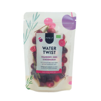 Water twist cranberry kers rozemarijn BIO