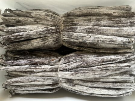 Indisponible temporairement - 1 kg de gousses de vanille cristallis&eacute;es givr&eacute;e de Madagascar.