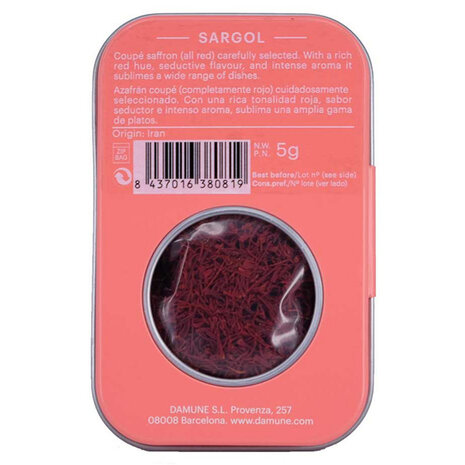 Saffraandraadjes Sargol 2 gram