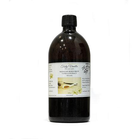 Madagaskar Bourbon vanille extract met zaden (1000gr)