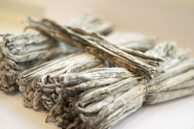 Indisponible temporairement - 1 kg de gousses de vanille cristallisées givrée de Madagascar.
